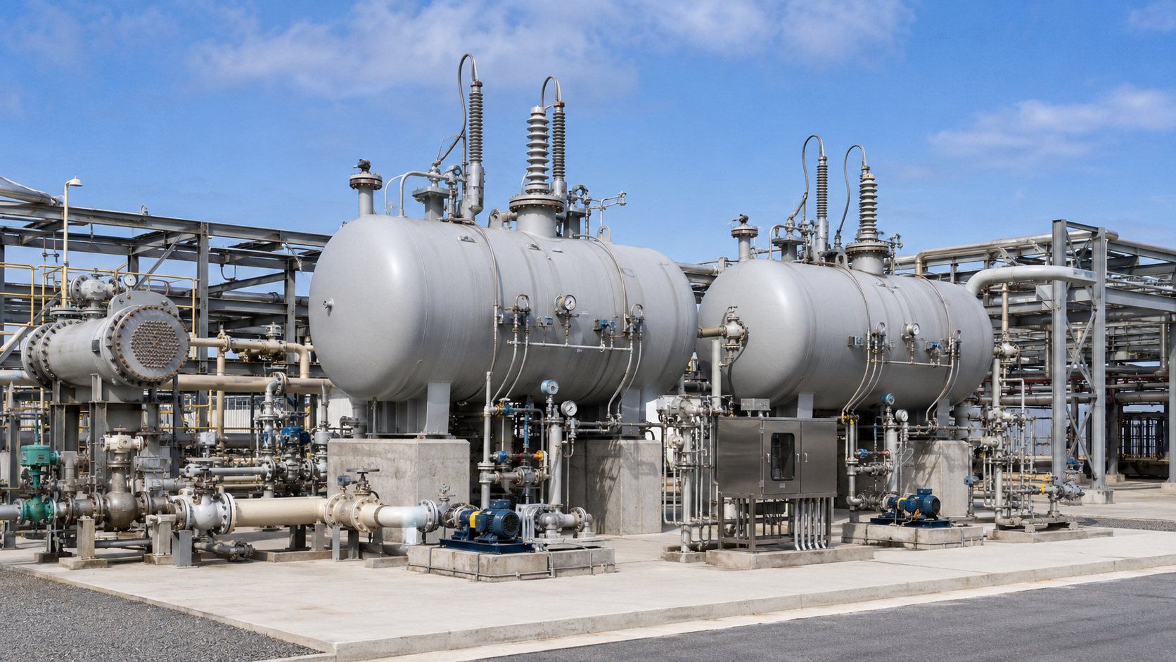 crude receiving